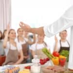 Women love interactive cooking classes