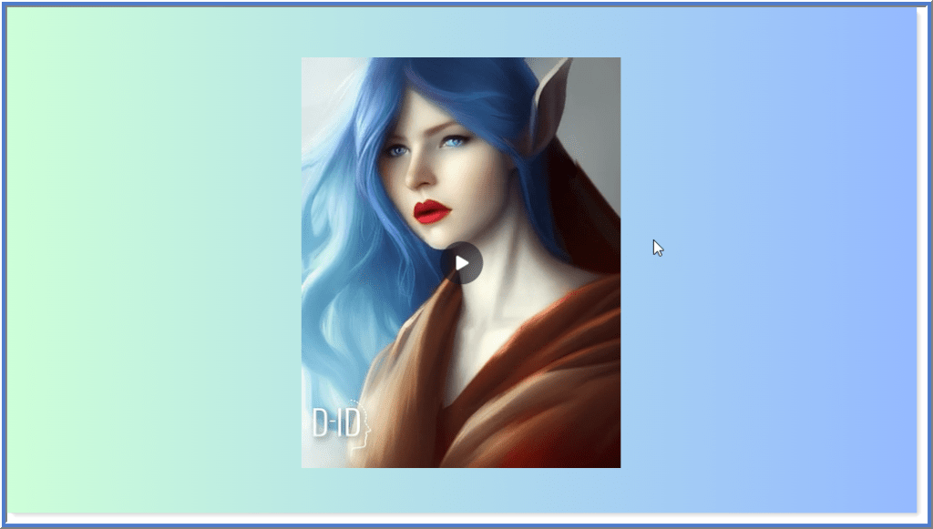 AI art blogs to video